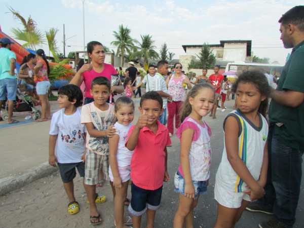 Festa do dia das Crianças em Nova Marilândia.