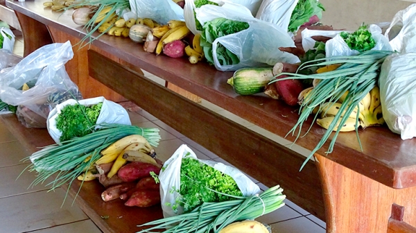 Nova Marilândia distribui kits de alimentos da Agricultura Familiar.