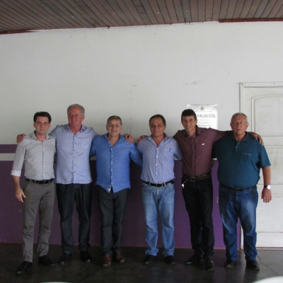 Reunião do Consórsio Intermunicipal de Saúde, realizada no município de Nova Marilândia.
