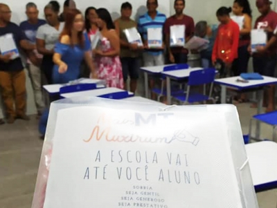 Programa Mais MT Muxirum inicia aulas para alunos de Nova Marilândia.