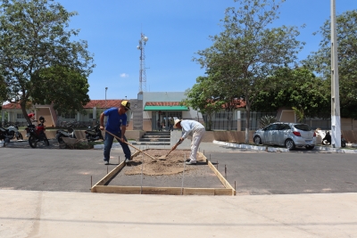 Construção de redutores de velocidade na AV. Marechal Rondon e no Residencial Jardim Primavera