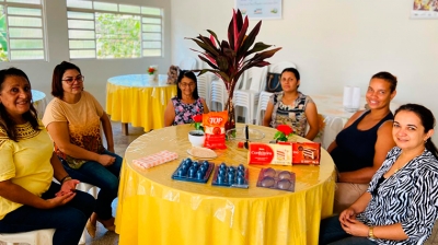 Secretaria de Assistência Social de Nova Marilândia inicia oficina de Confecção de Ovos de Chocolate.