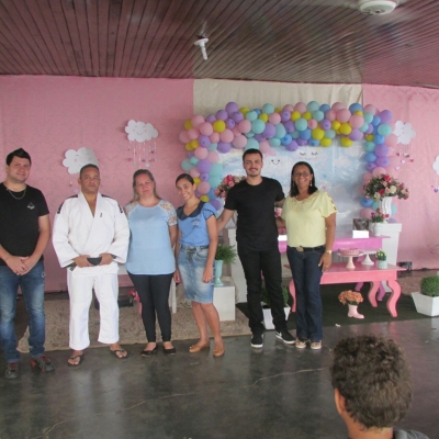 Aula Inaugural Com As Crianças das Oficinas do CRAS Girassol.