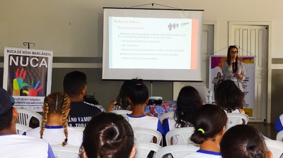 Prefeitura de Nova Marilândia e Selo Unicef Local realizam 1º fórum do Jovem Eleitor