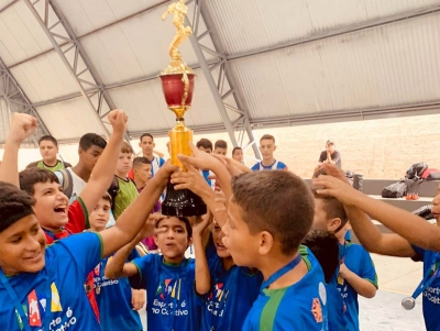 Departamento de Esporte de Nova Marilândia realiza Quadrangular Infantil de Futsal