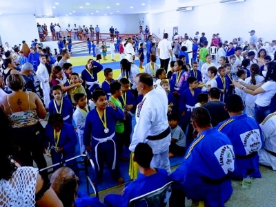 Judocas de Nova Marilândia participam do 39ª Campeonato Estadual de Judô