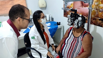 Atendimento oftalmológico à população de Nova Marilândia